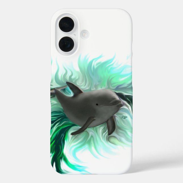 Dolphin Baby Case-Mate iPhone Case (Back)