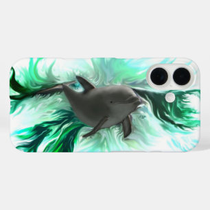 Dolphin Baby iPhone 16 Case