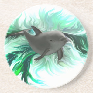 Dolphin Baby Coaster