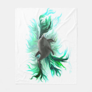 Dolphin Baby Fleece Blanket