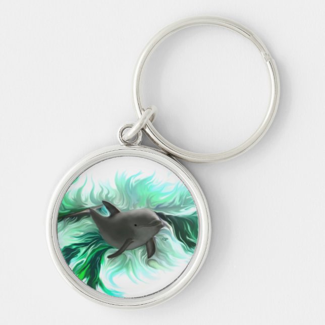 Dolphin Baby Key Ring (Front)