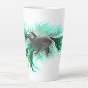 Dolphin Baby Latte Mug