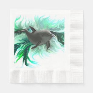 Dolphin Baby Napkin