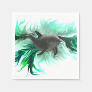 Dolphin Baby Napkin