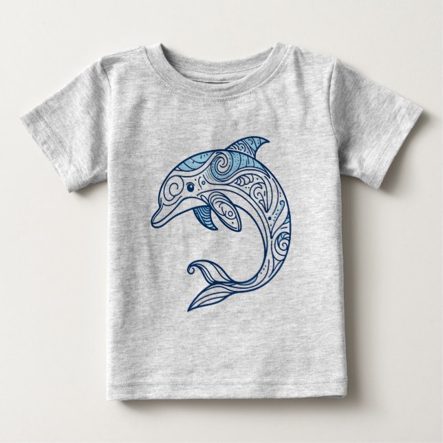 Dolphin Baby T-Shirt (Front)