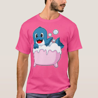 Dolphin Bathe Bathtub T-Shirt