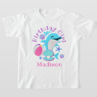Dolphin Birthday Party shirt