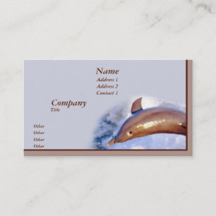 Dolphin Business Card