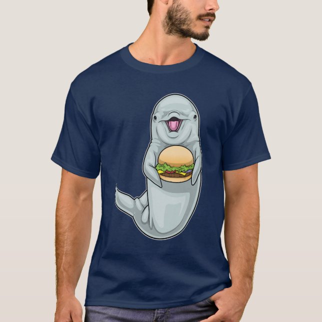 Dolphin Cheeseburger T-Shirt (Front)