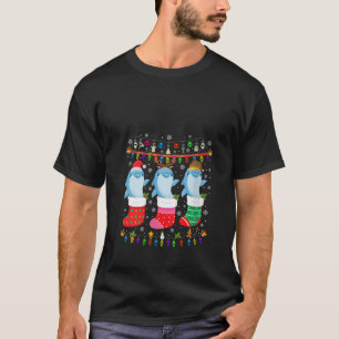Dolphin Christmas Socks Ugly Christmas Sweater Paj