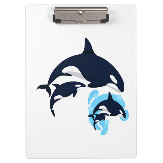 Dolphin Clipboard (Front)