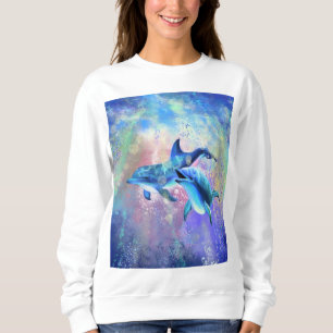 Dolphin Couple - Beautiful - Sweatshirt
