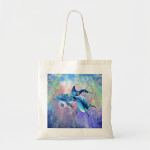 Dolphin Couple - Beautiful Tote Bag