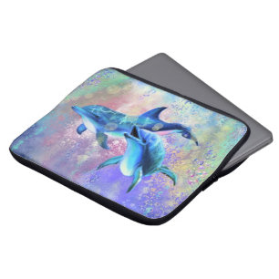 Dolphin Couple Laptop Sleeve Family