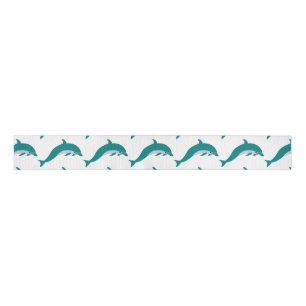 Dolphin Custom Grosgrain Ribbon