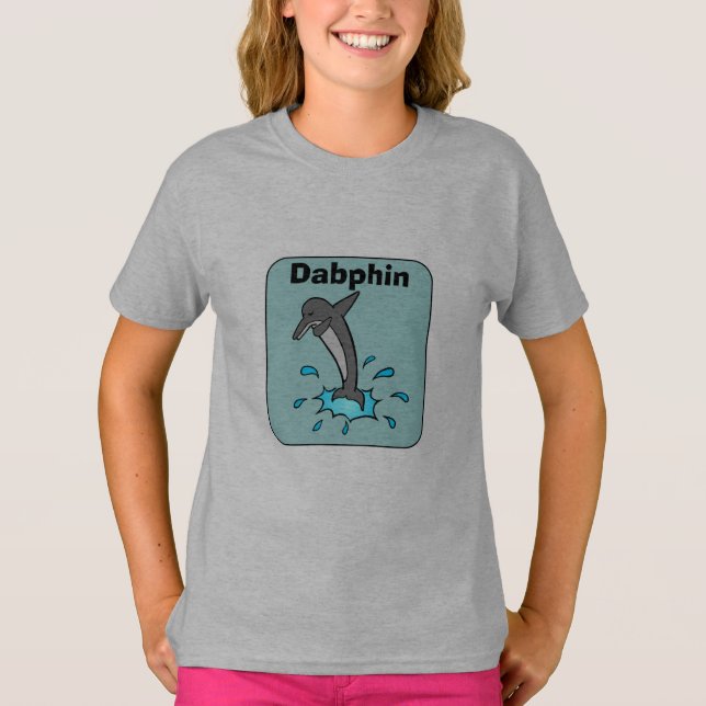 Dolphin Dab T-Shirt (Front)