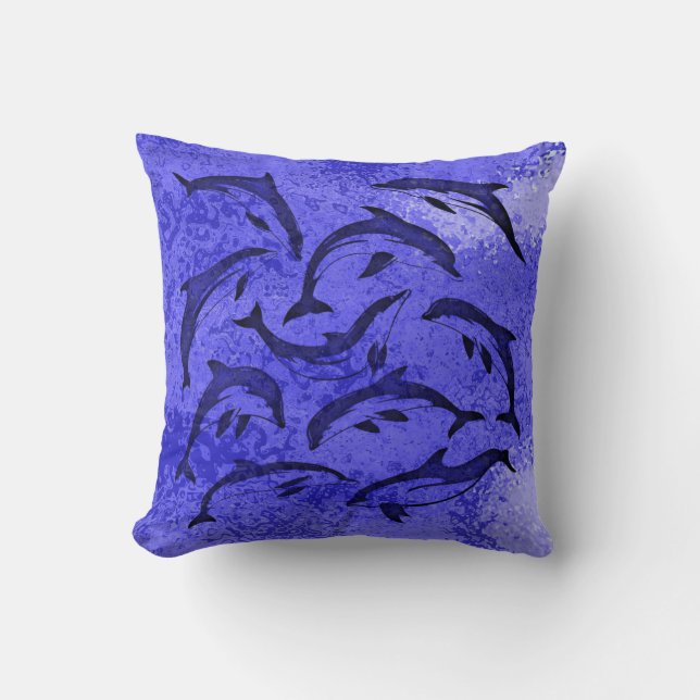 DOLPHIN DANCE Pillow (Front)