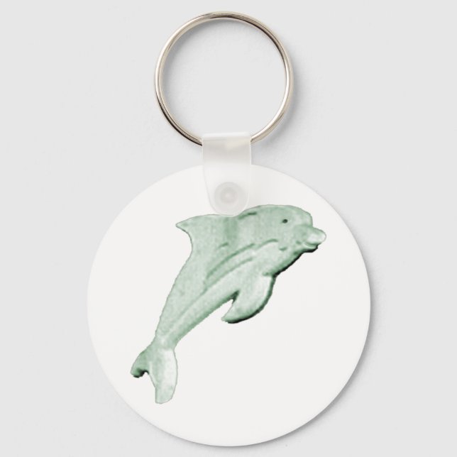 Dolphin Daytona Beach 2009 jGibney The MUSEUM Zazz Key Ring (Front)