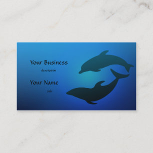 Dolphin Dolphins Business Card
