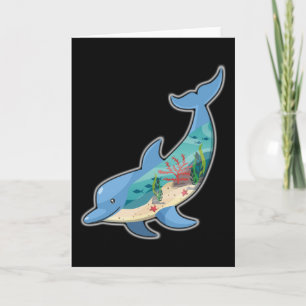 Dolphin Dolphins Sea Animals Design Gift Ideas Card