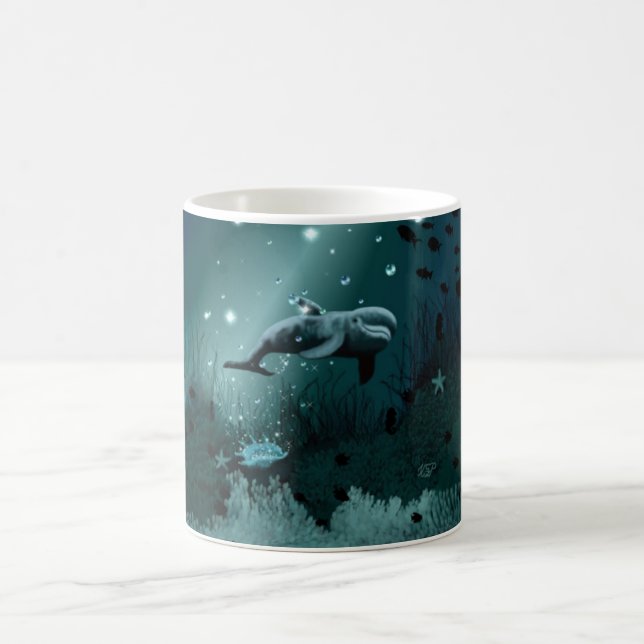 Dolphin Dream Coffee Mug (Center)