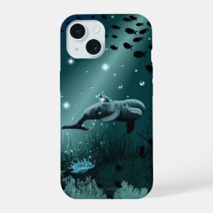 Dolphin Dream iPhone 15 Case