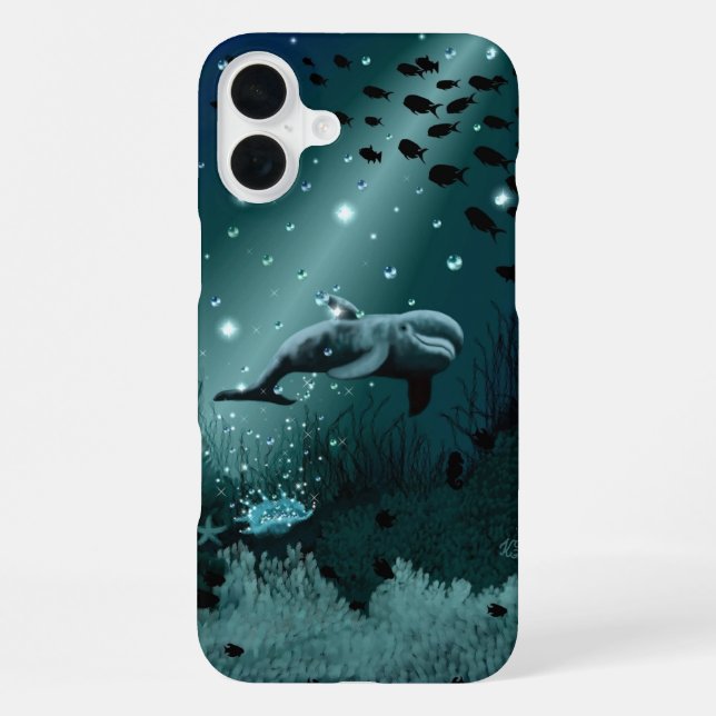 Dolphin Dream iPhone Case (Back)