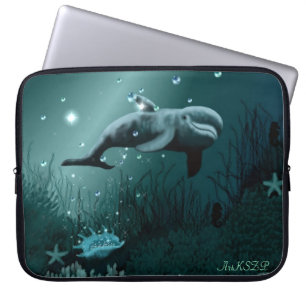 Dolphin Dream Laptop Sleeve