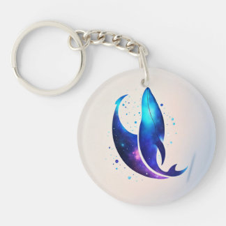 Dolphin Dreams Acrylic Keychain - Carry the Magic