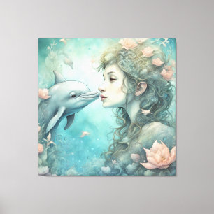 Dolphin Fantasy 3 Canvas Print