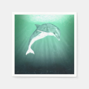 Dolphin Fantasy Napkin