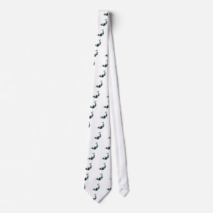 Dolphin Fish Blue Pattern Animal Water Dolphins Tie