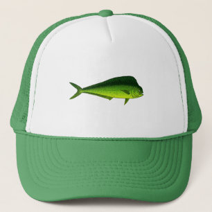 Dolphin Fish - Dorado - Mahi Mahi Trucker Hat