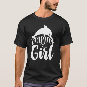 Dolphin Girl Cute Dolphins Girls T-Shirt