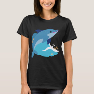 dolphin graphic T-Shirt