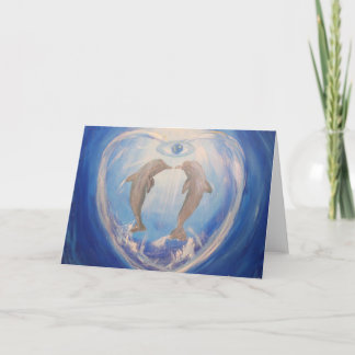 Dolphin Harmonics Card
