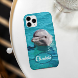 Dolphin in Blue Water Photo Case-Mate iPhone Case