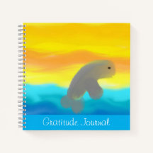Dolphin In Flight Gratitude Journal