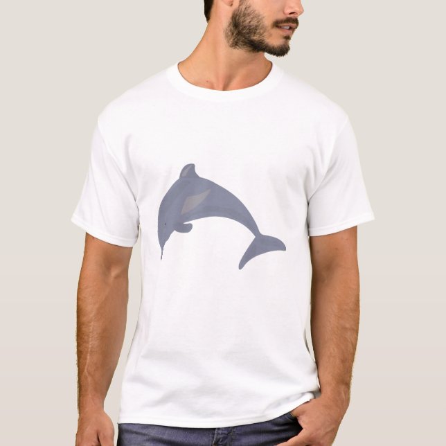 Dolphin in the Sea T-Shirt (Front)