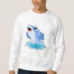 Dolphin in Water Sweatshirt