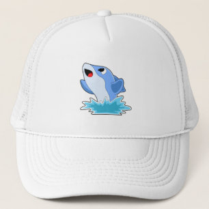 Dolphin in Water Trucker Hat