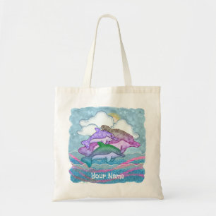 Dolphin Joy Tote Bag