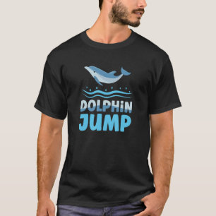 Dolphin Jump Marine Biologist Aquatic Animal T-Shirt