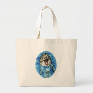 Dolphin Large Tote Bag