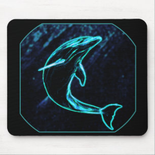 Dolphin (Light Dolphin) Mouse Pad