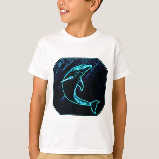 Dolphin (Light Dolphin) T-Shirt (Front)
