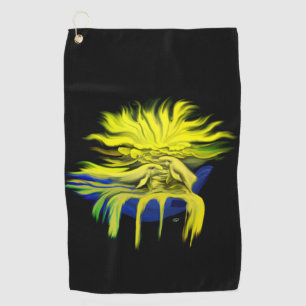 Dolphin Love Golf Towel