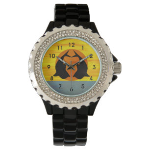 Dolphin Love Heart Watch