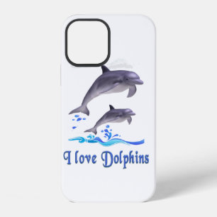 Dolphin Love iPhone 12 Case