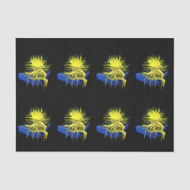 Dolphin Love Tissue Paper (Front)